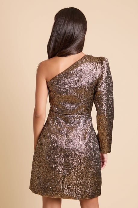 DP Luxe Rose Corsage Mini Dress - Image 3