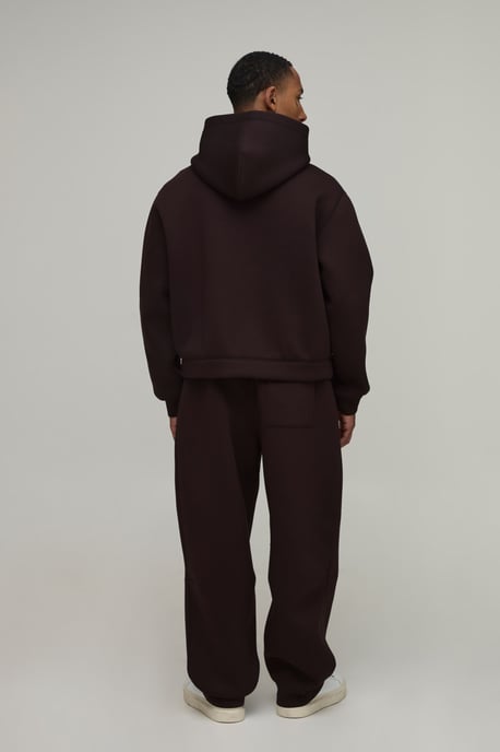 Oversized Boxy Scuba Hoodie - Image 2