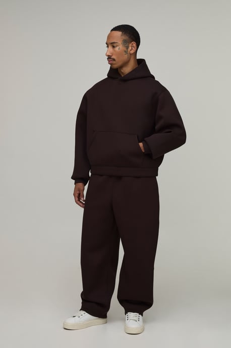 Oversized Boxy Scuba Hoodie - Image 4