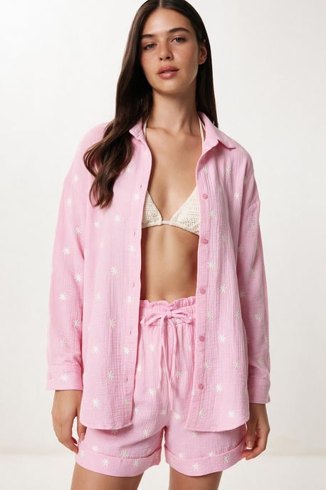 Cotton Two-Piece Coord Set - Image 3