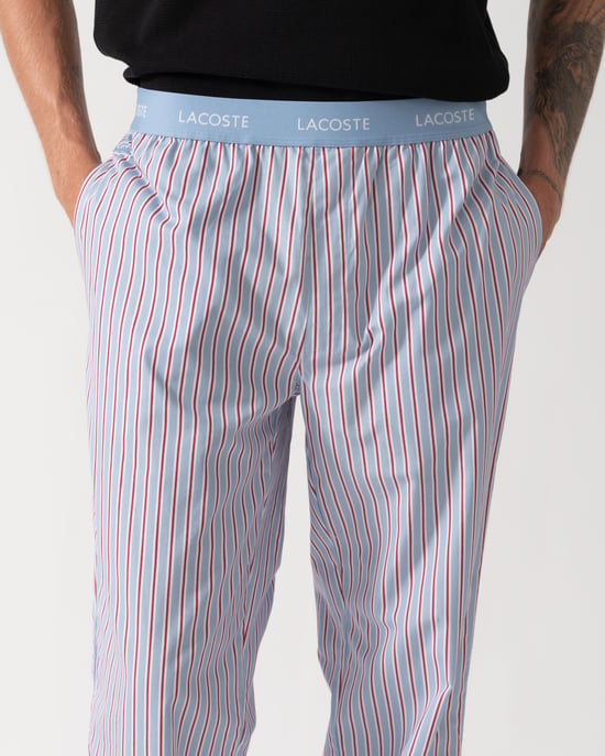 Logo Detail Pyjamas in Light Grey - Image 3