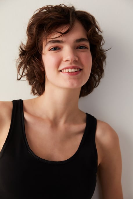 Women’s Cotton-blend Adjustable Strap Cami - Image 3