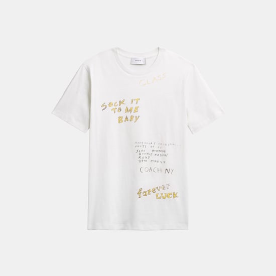 Sketch Print T-Shirt - Image 1