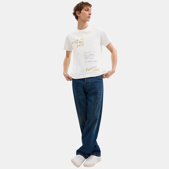 Sketch Print T-Shirt - Image 2