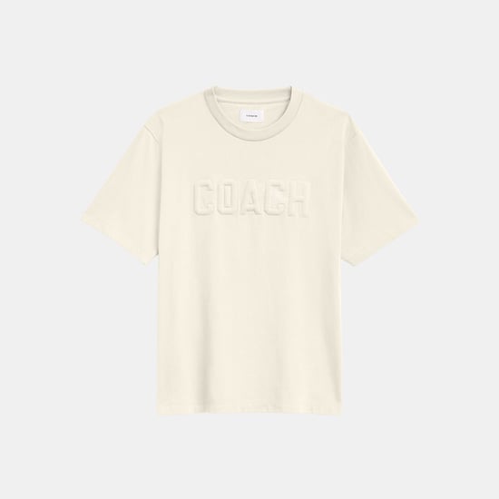 Debossed T-Shirt In Organic Cotton - Image 1