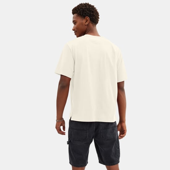 Debossed T-Shirt In Organic Cotton - Image 3