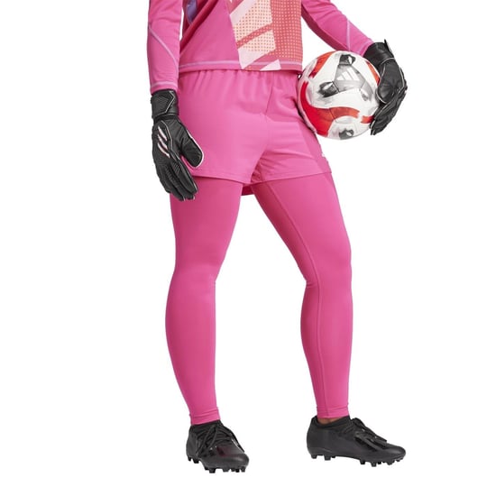 Women's adidas Stitched Fitted Cuff Solid Patterned Leggings in Pink - Image 6