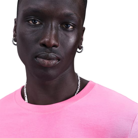 Men's Nike Sportswear Club T-Shirt in Playful Pink - Image 5
