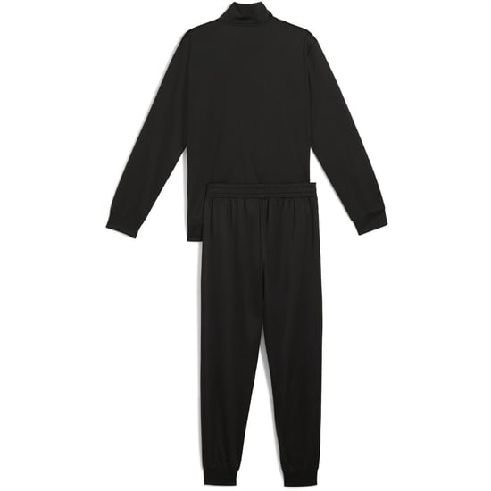 Men's Puma Ess Poly Suit Cl Tracksuit in Black - Image 2
