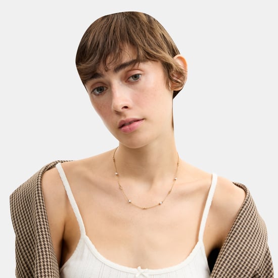 Sculpted C Pearl Necklace - Image 2