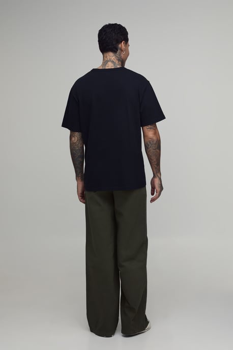 Tall Essential Relaxed Elasticated Waist Chino - Image 2