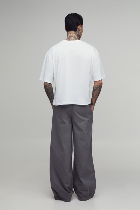 Tall Essential Relaxed Elasticated Waist Chino - Image 2