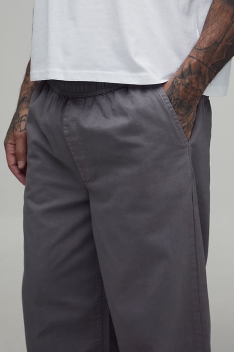 Tall Essential Relaxed Elasticated Waist Chino - Image 3