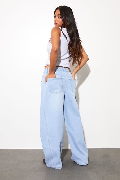 The Petite Mid Waist Barrel Jean - Image 3