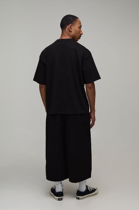 Baggy Fit Gaucho Jort - Image 2