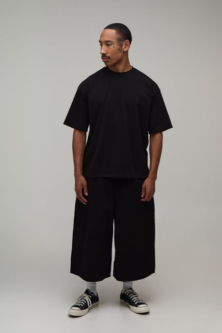 Baggy Fit Gaucho Jort - Image 4