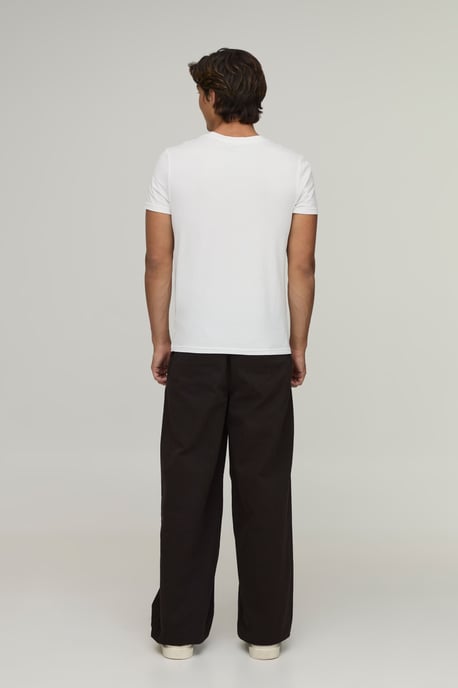 Essential Relaxed Fit Elasticated Waist Chino - Image 2
