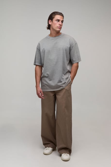 Essential Relaxed Elasticated Waist Chino - Image 4