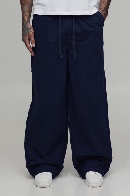 Tall Essential Relaxed Elasticated Waist Chino - Image 1