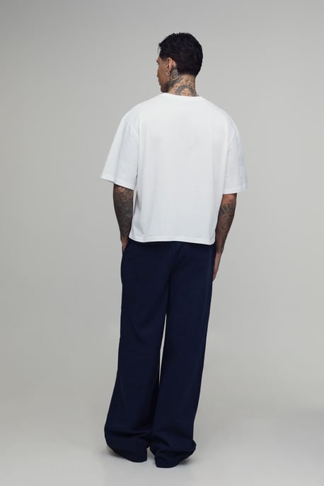 Tall Essential Relaxed Elasticated Waist Chino - Image 2