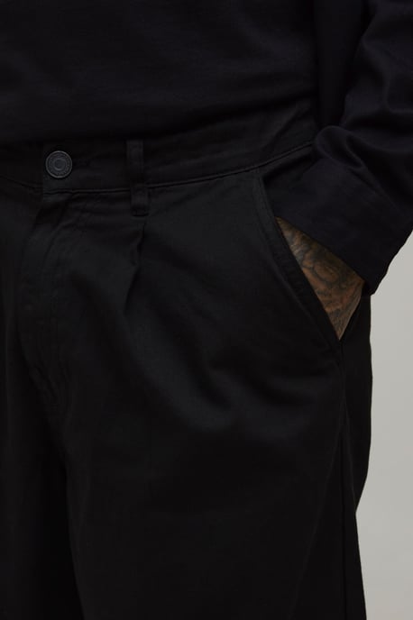 Tall Essential Baggy Elasticated Waist Chino - Image 3