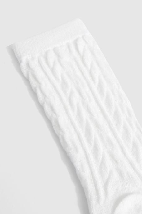 Cable Knit Cosy Socks - Image 2