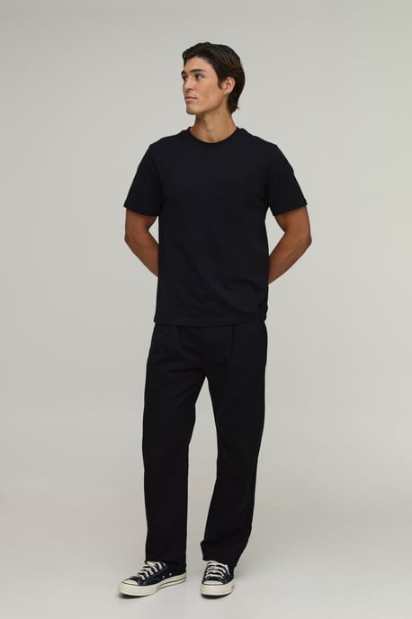 Straight Leg Pleat Front Chino - Image 4
