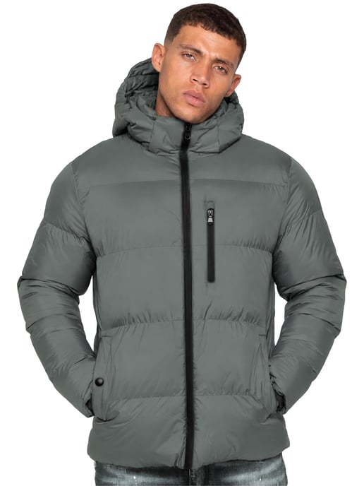 Kruze | Mens Hooded Puffer Jacket - Image 1
