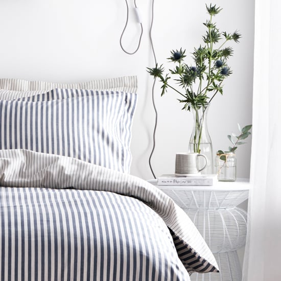 Hebden Duvet Set Navy/Grey - Image 3
