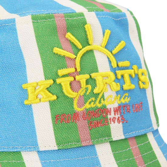Kurt Geiger London Canvas Kc Embroidered Bucket Hat Hat - Image 3