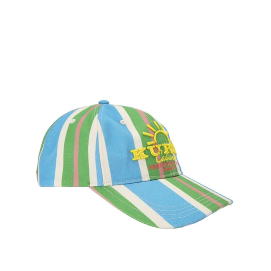Kurt Geiger London Canvas Kc Embroidered Cap Hat - Image 2