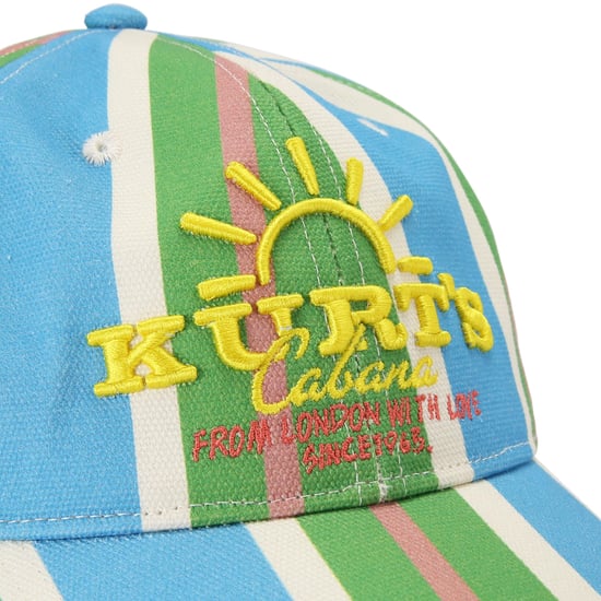 Kurt Geiger London Canvas Kc Embroidered Cap Hat - Image 4