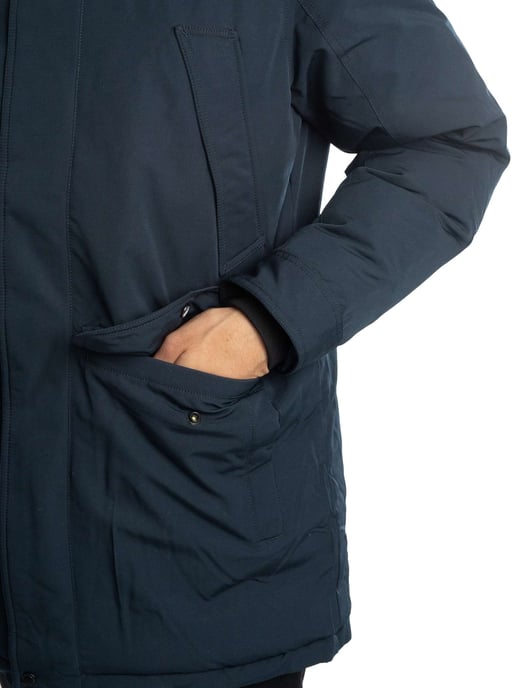 Superdry Everest Faux Parka-Jas, Blauw - Image 4