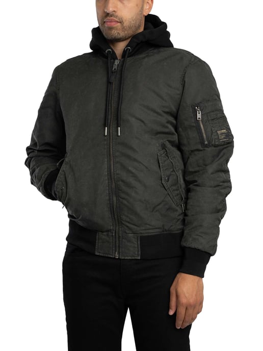 Superdry Militair MA1 Bomberjack, Groen - Image 2