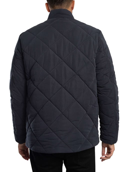 Barbour Winter Chelsea Quilted Jacket, Blue - Image 3
