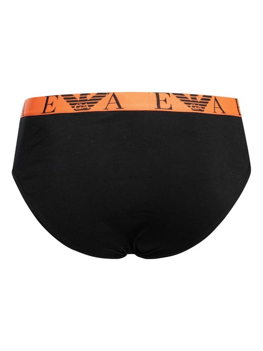 Emporio Armani 3-Paks Briefs, Zwart - Image 4