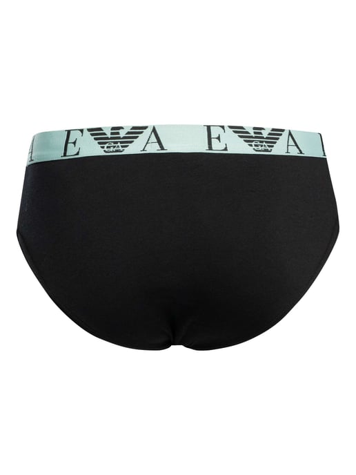 Emporio Armani 3-Paks Briefs, Zwart - Image 6