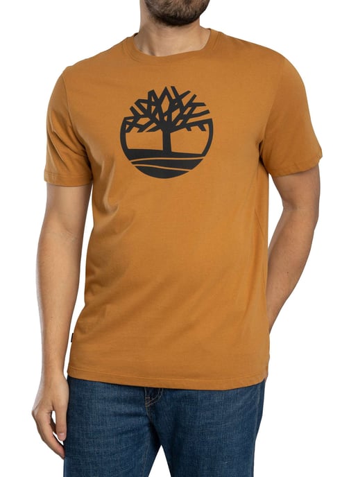 Timberland T-Shirt Met Boomlogo, Bruin - Image 2