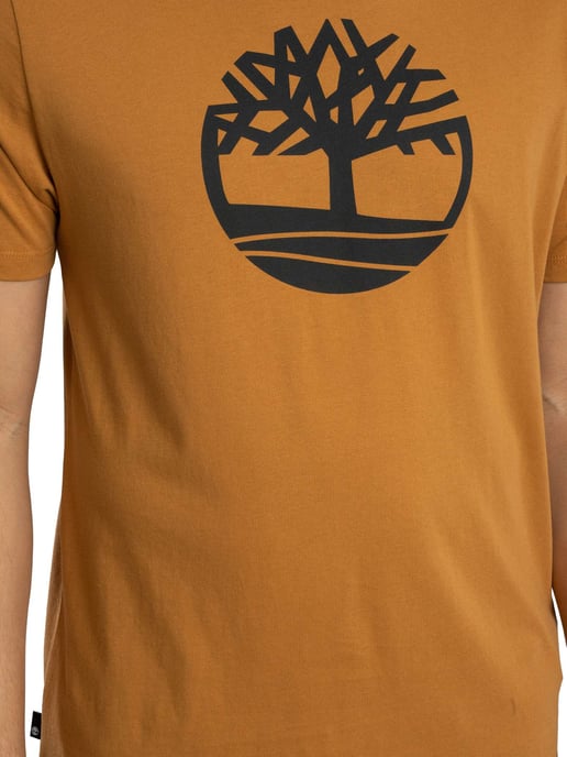 Timberland T-Shirt Met Boomlogo, Bruin - Image 4