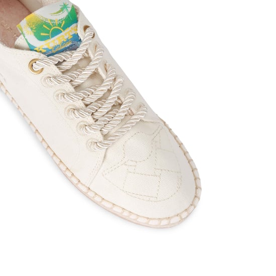 Kurt Geiger London Canvas Kc Southbank Espadrille Sneakers - Image 4