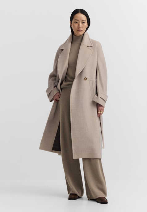 Bugatti Damen Oversized trenchcoat van wolmix - Image 2
