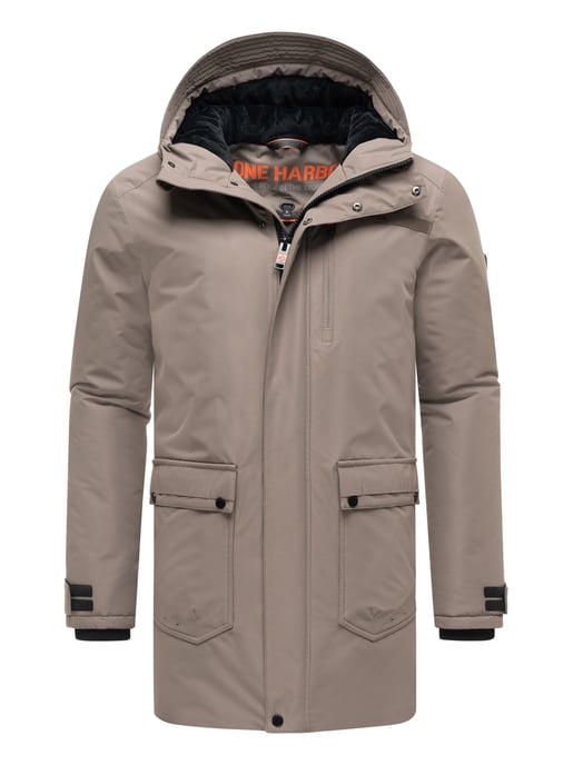 Stone Harbour men’s winter parka Netaan with 10,000 mm water column & quilted lining - Image 1