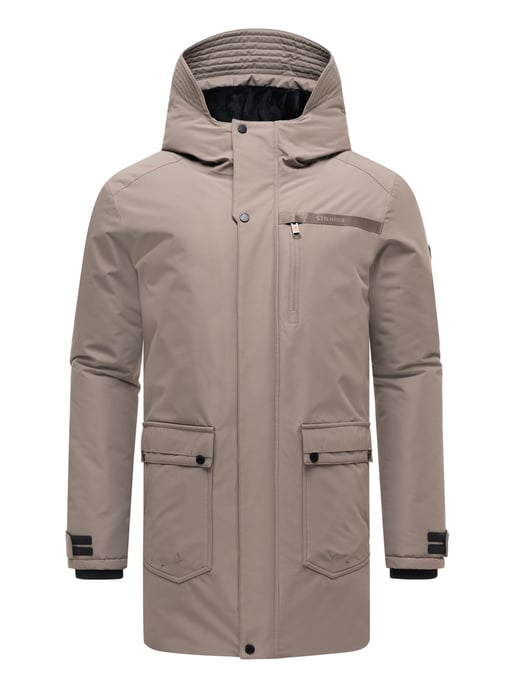 Stone Harbour men’s winter parka Netaan with 10,000 mm water column & quilted lining - Image 2