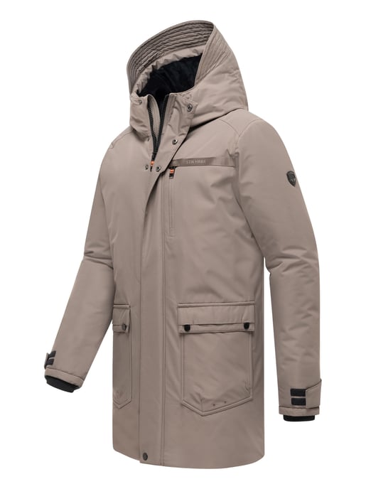 Stone Harbour men’s winter parka Netaan with 10,000 mm water column & quilted lining - Image 3