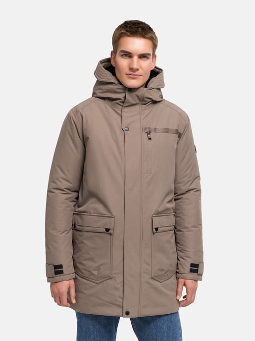Stone Harbour men’s winter parka Netaan with 10,000 mm water column & quilted lining - Image 6