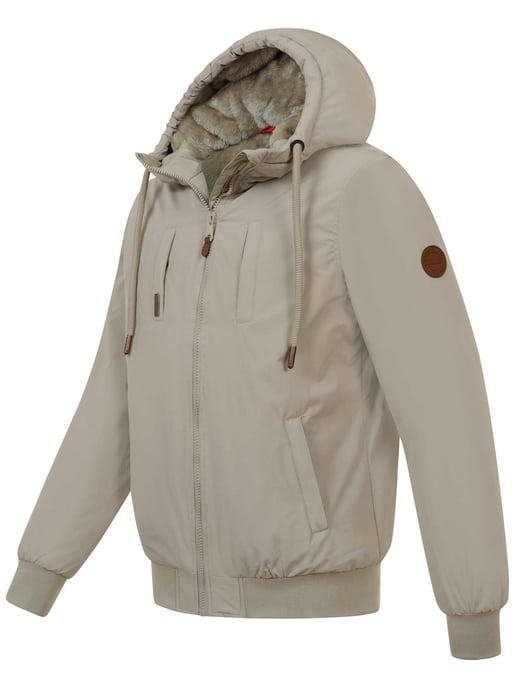 Alessandro Salvarini men’s winter jacket AS-320 with teddy lining & hood – warm & stylish - Image 3