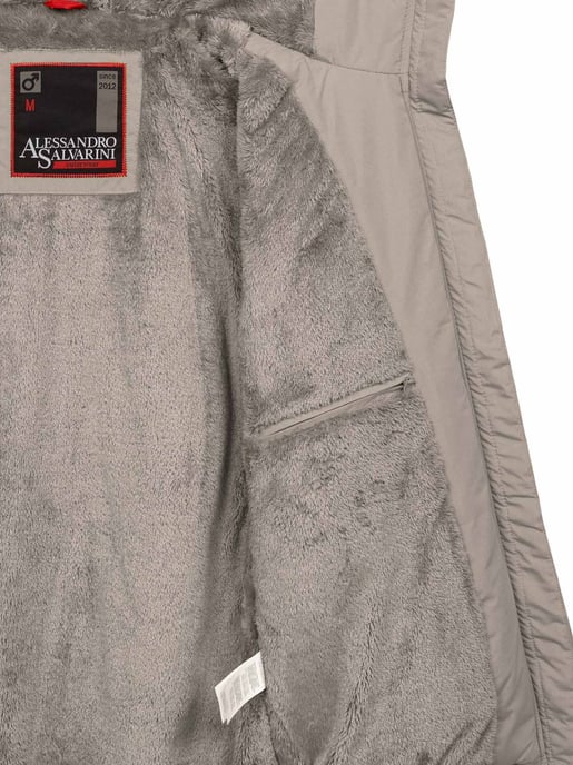 Alessandro Salvarini men’s winter jacket AS-320 with teddy lining & hood – warm & stylish - Image 5