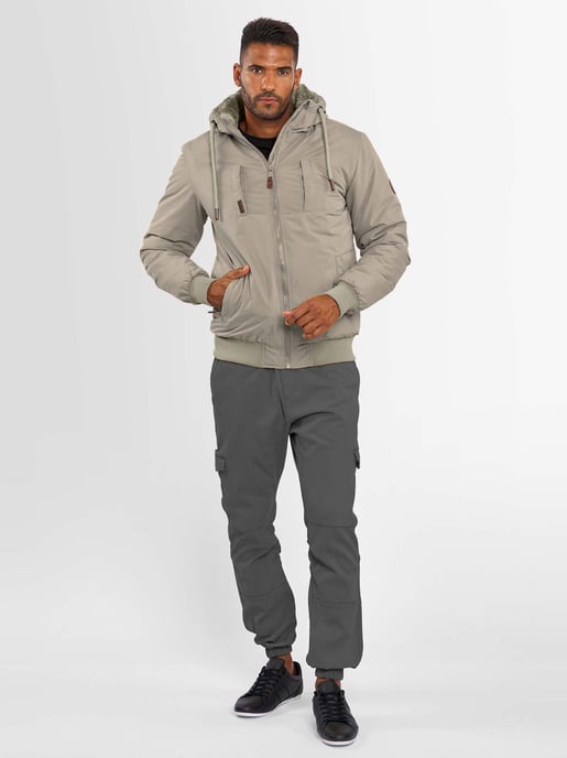 Alessandro Salvarini men’s winter jacket AS-320 with teddy lining & hood – warm & stylish - Image 6