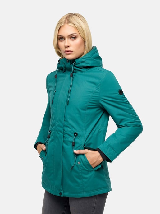 Navahoo Nibellaa parkas för dam med huva - Image 6