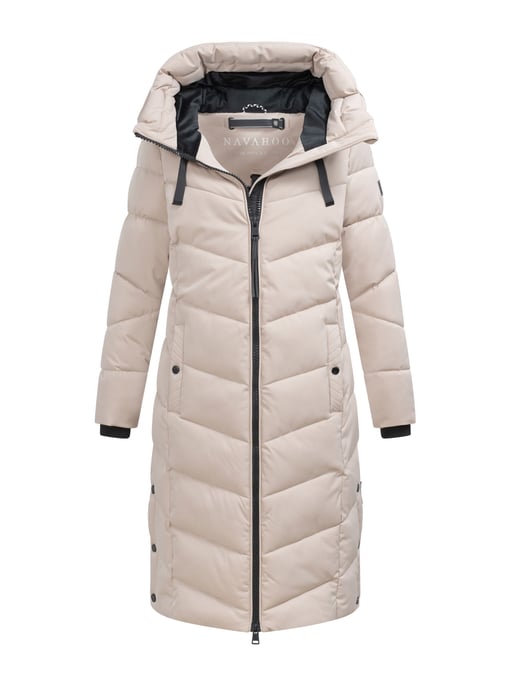 Navahoo Smacking Bear Women's Winter Quilted Coat – warm & elegant - Image 1